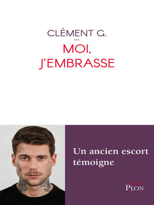cover image of Moi, j'embrasse